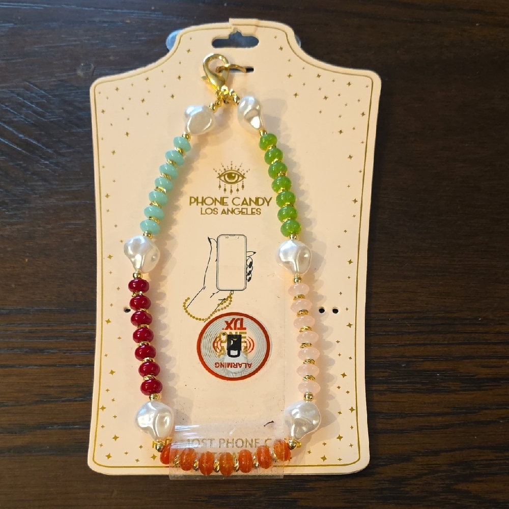 Phone Candy Beaded Phone Wristlet